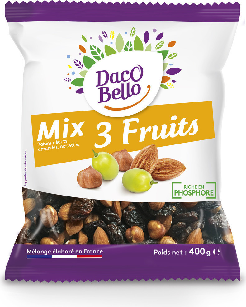 Daco Bello three-fruit mix