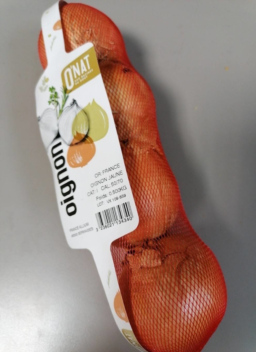 Yellow onion fillet