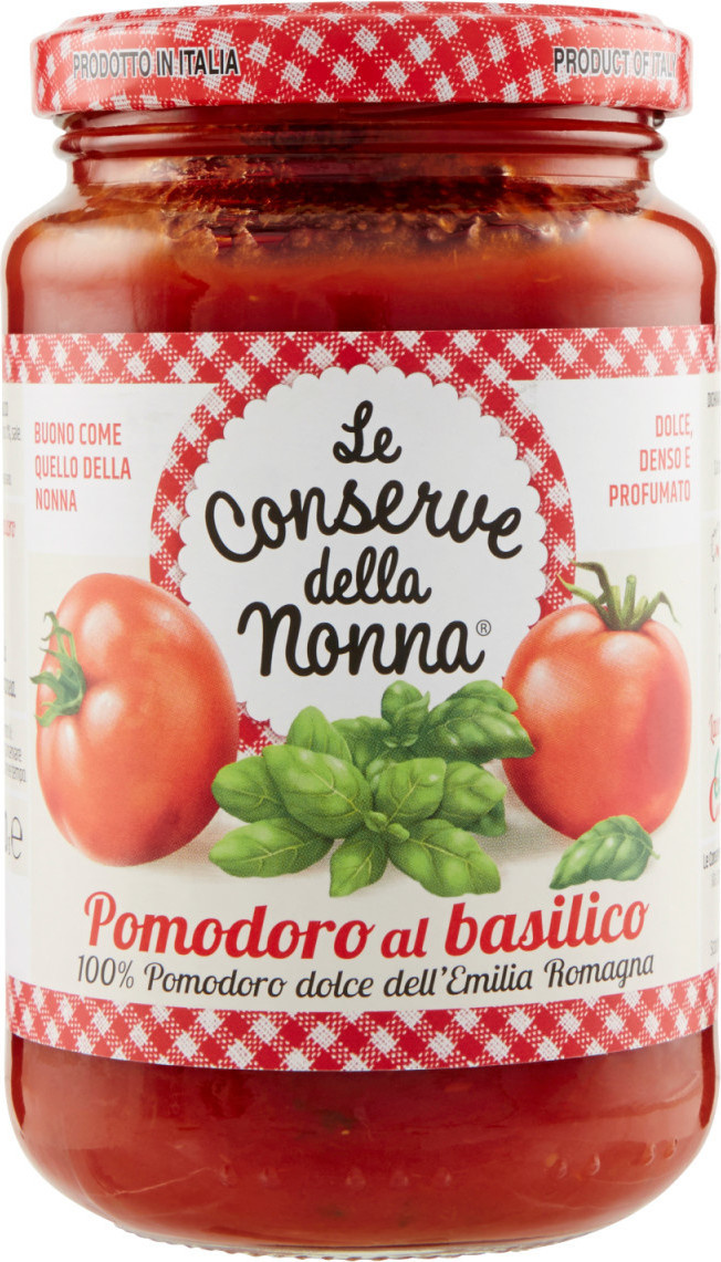  Le Conserve della Nonna tomato and basil sauce