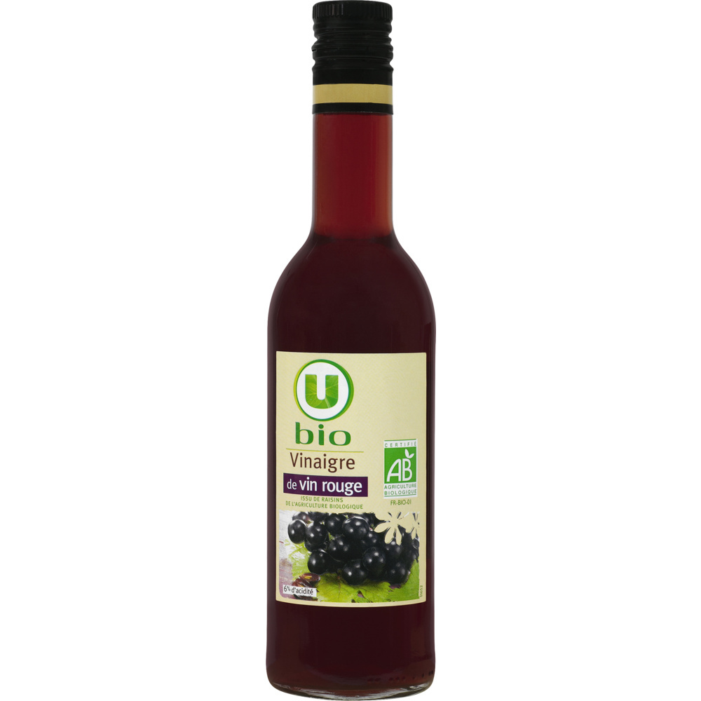 Organic red wine vinegar U