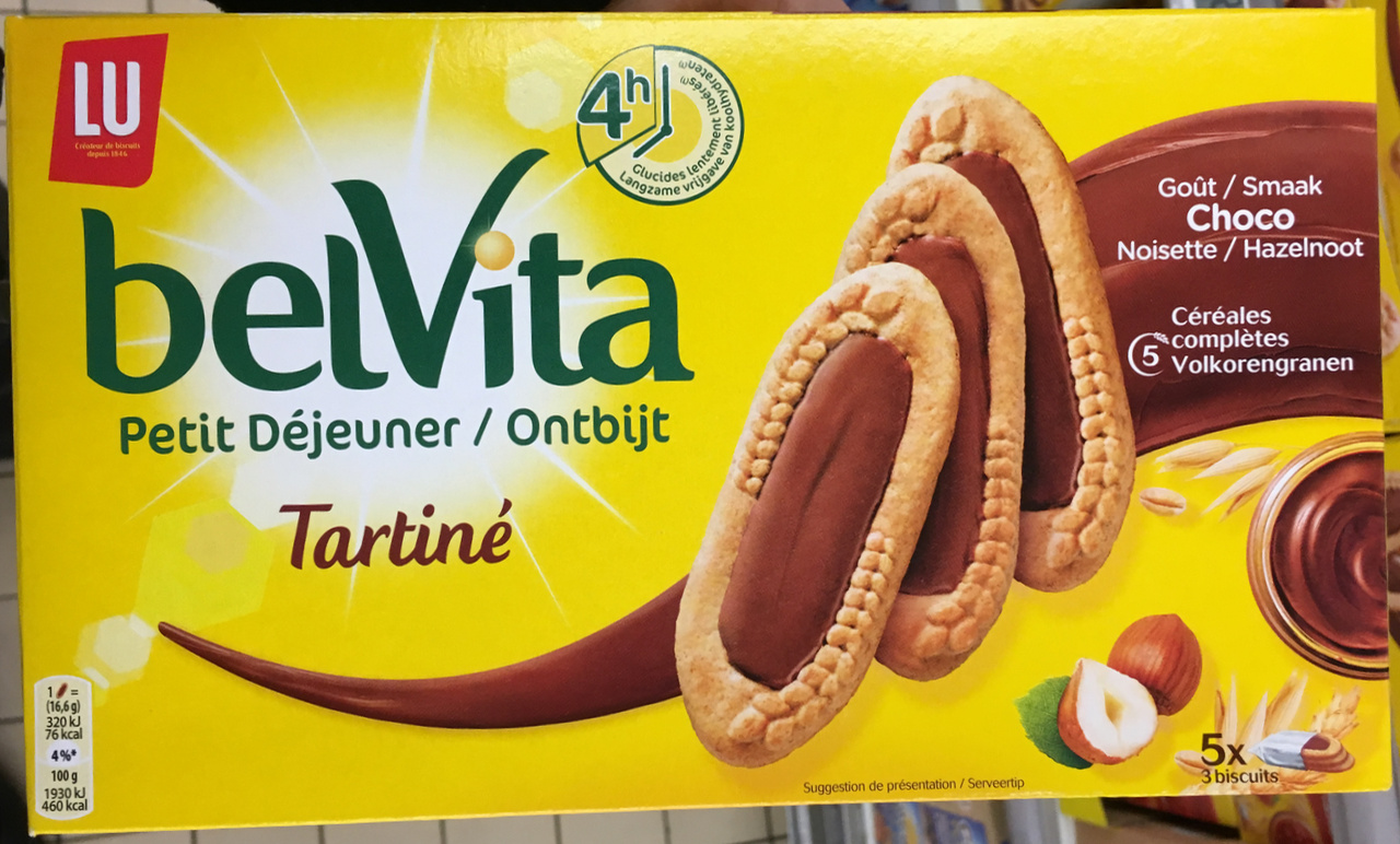 LU BelVita Breakfast Spread Hazelnut Choco Flavor