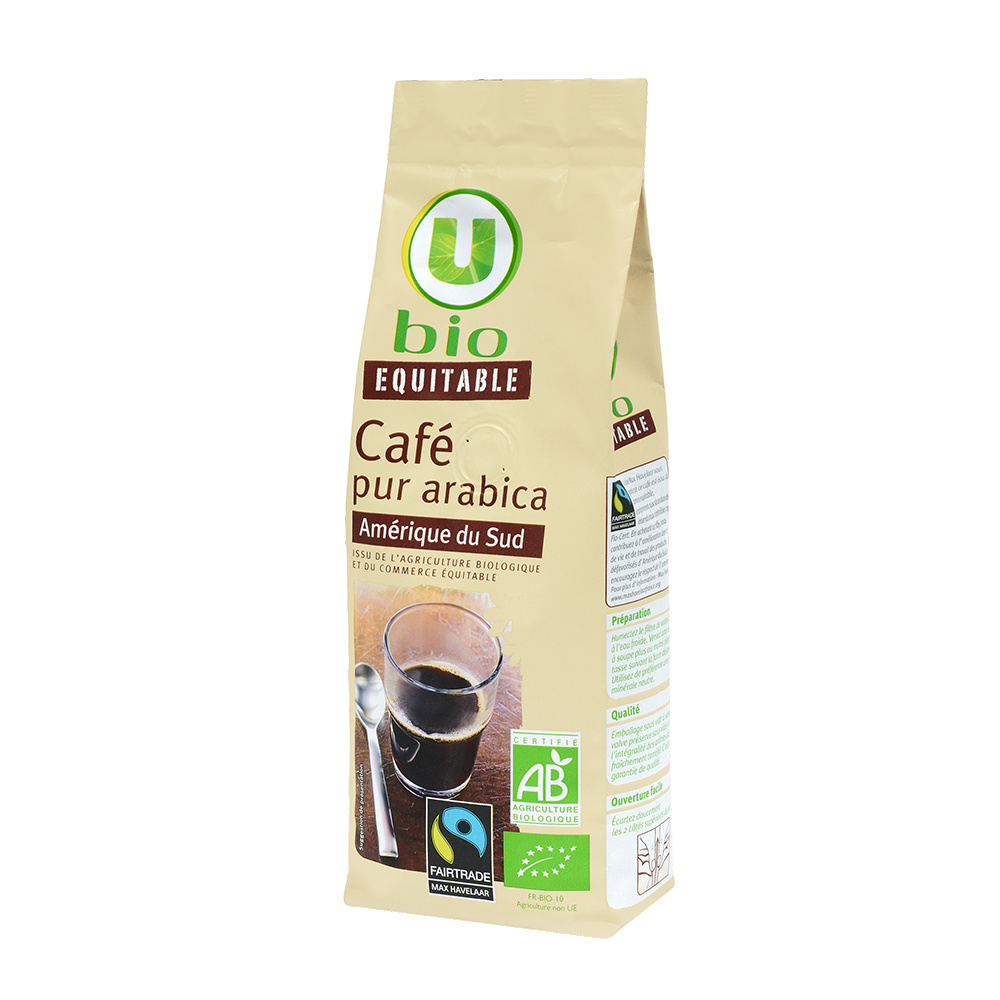 Ground coffee PUR ARABICA South America organic U