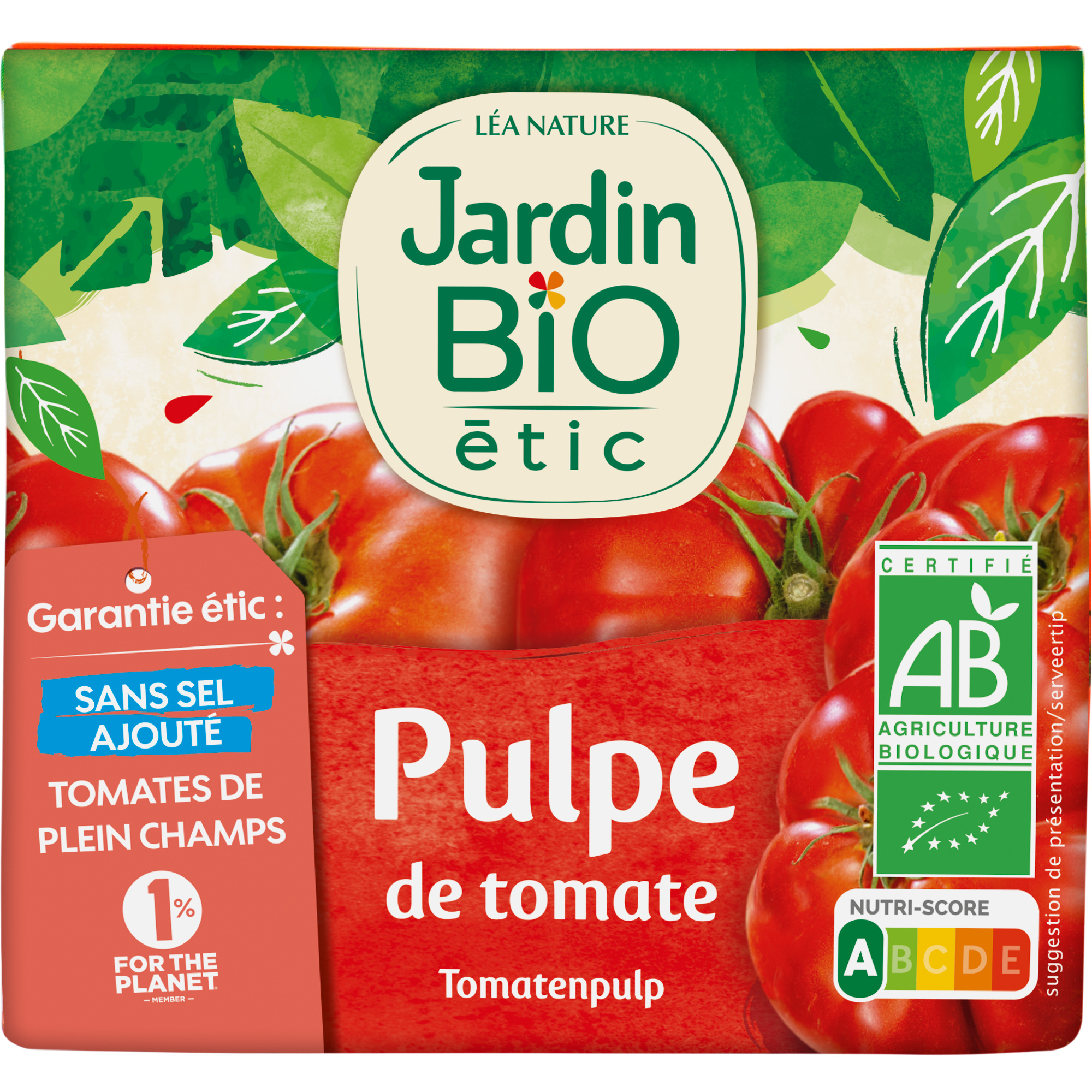 Jardin Bio tomato pulp
