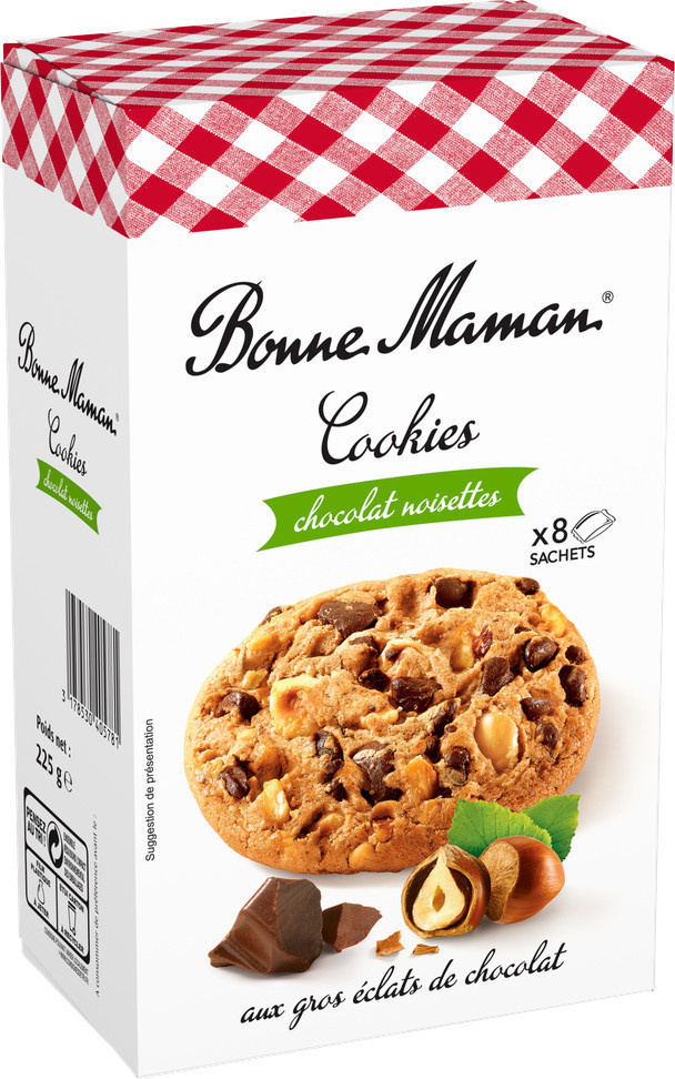 Bonne maman Chocolate Hazelnut Cookies