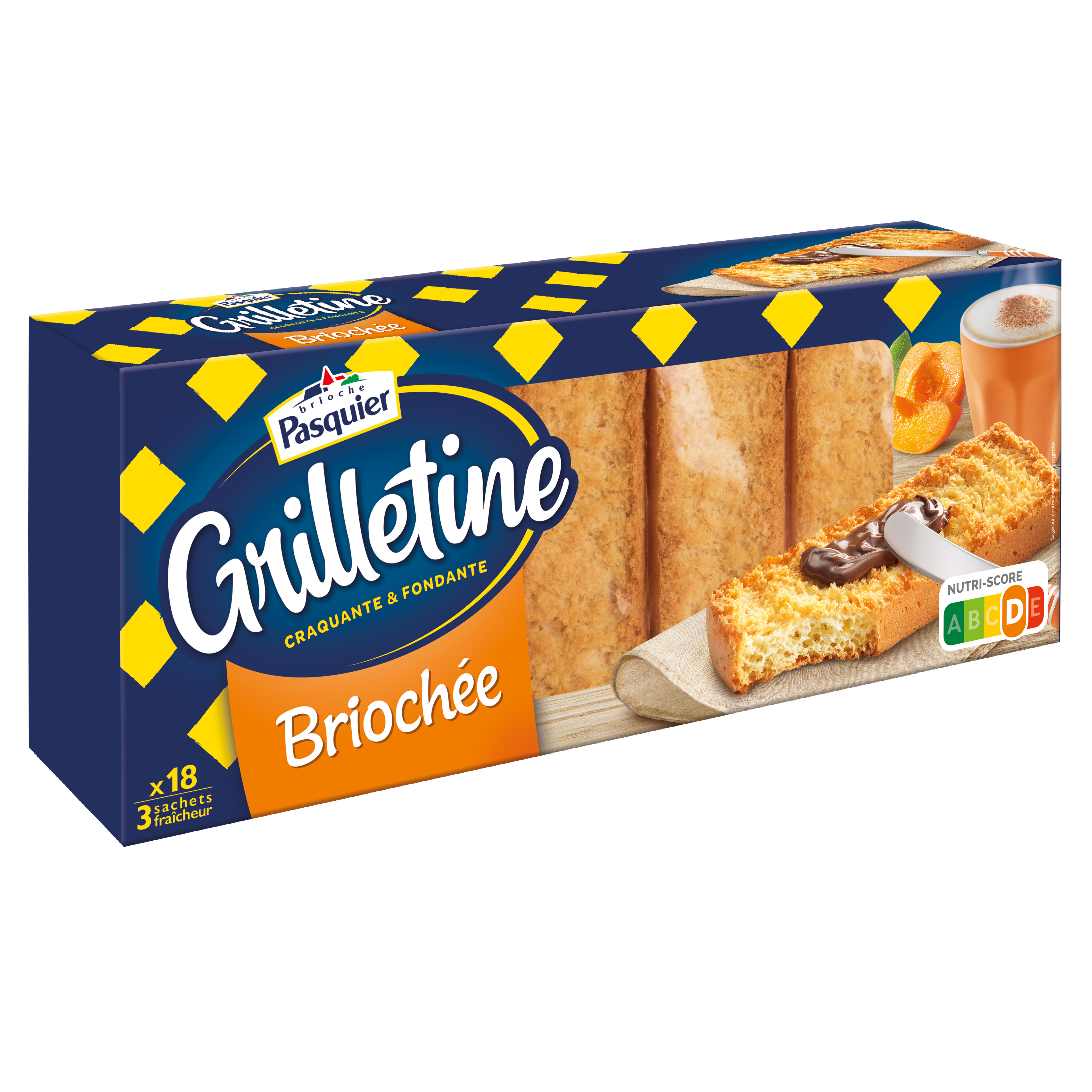 Pasquier brioche grilletine