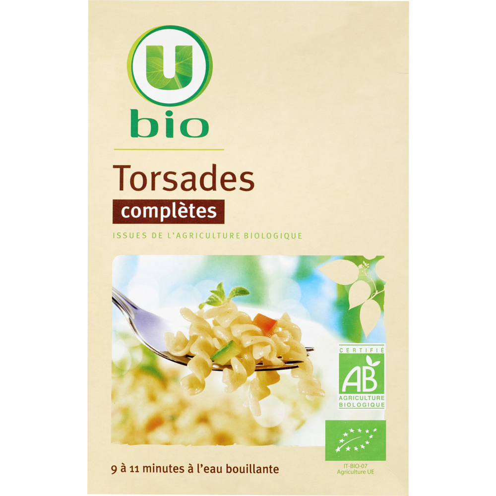 Organic wholemeal twists U