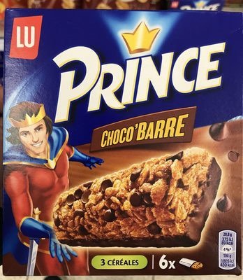 Prince Choco' chocolate cereal bar 