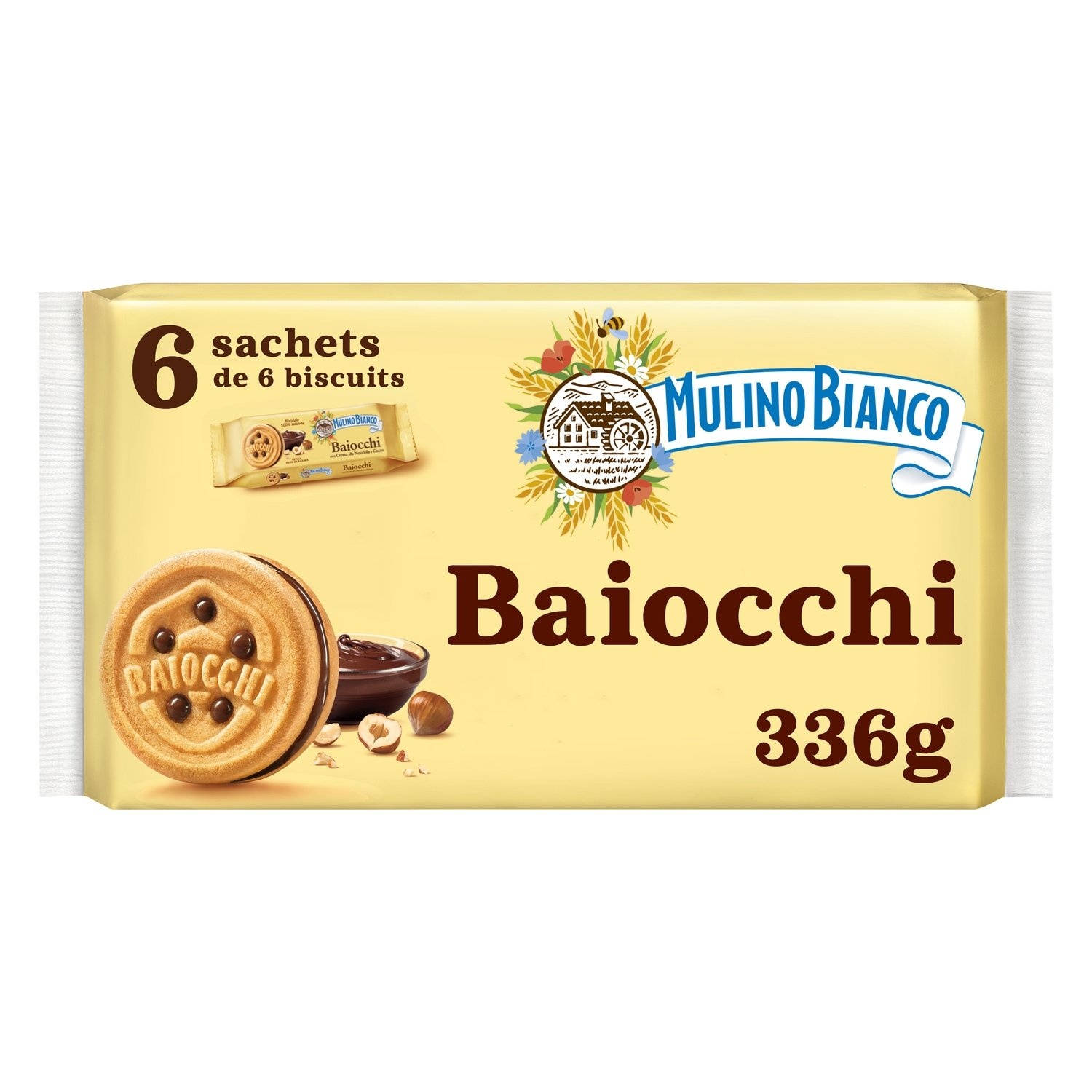 Baiocchi Filled cookies