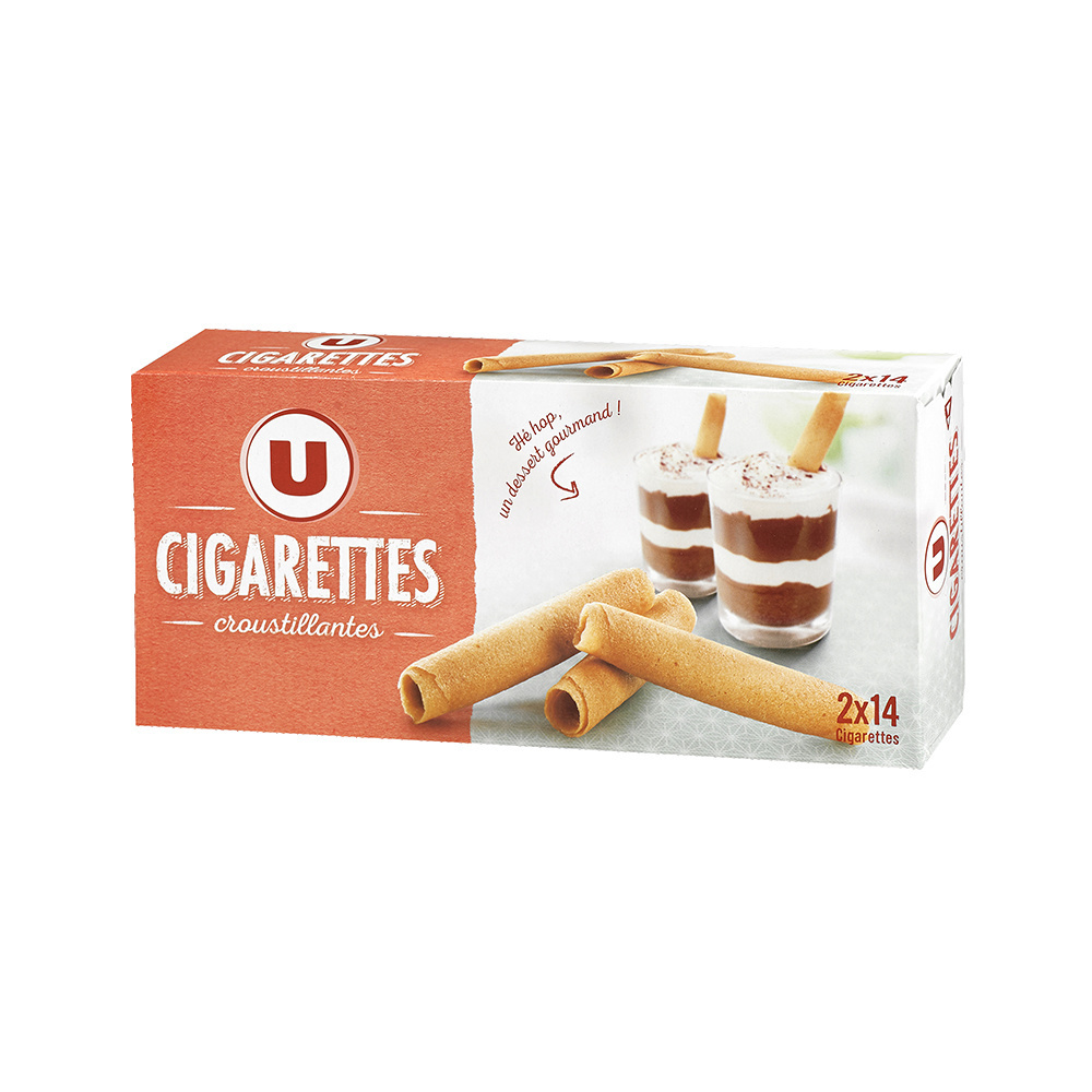 U cigarette biscuits