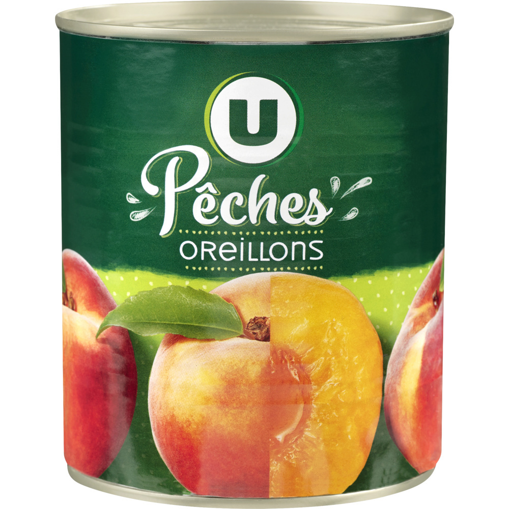 Peach Mumps in Light Syrup U