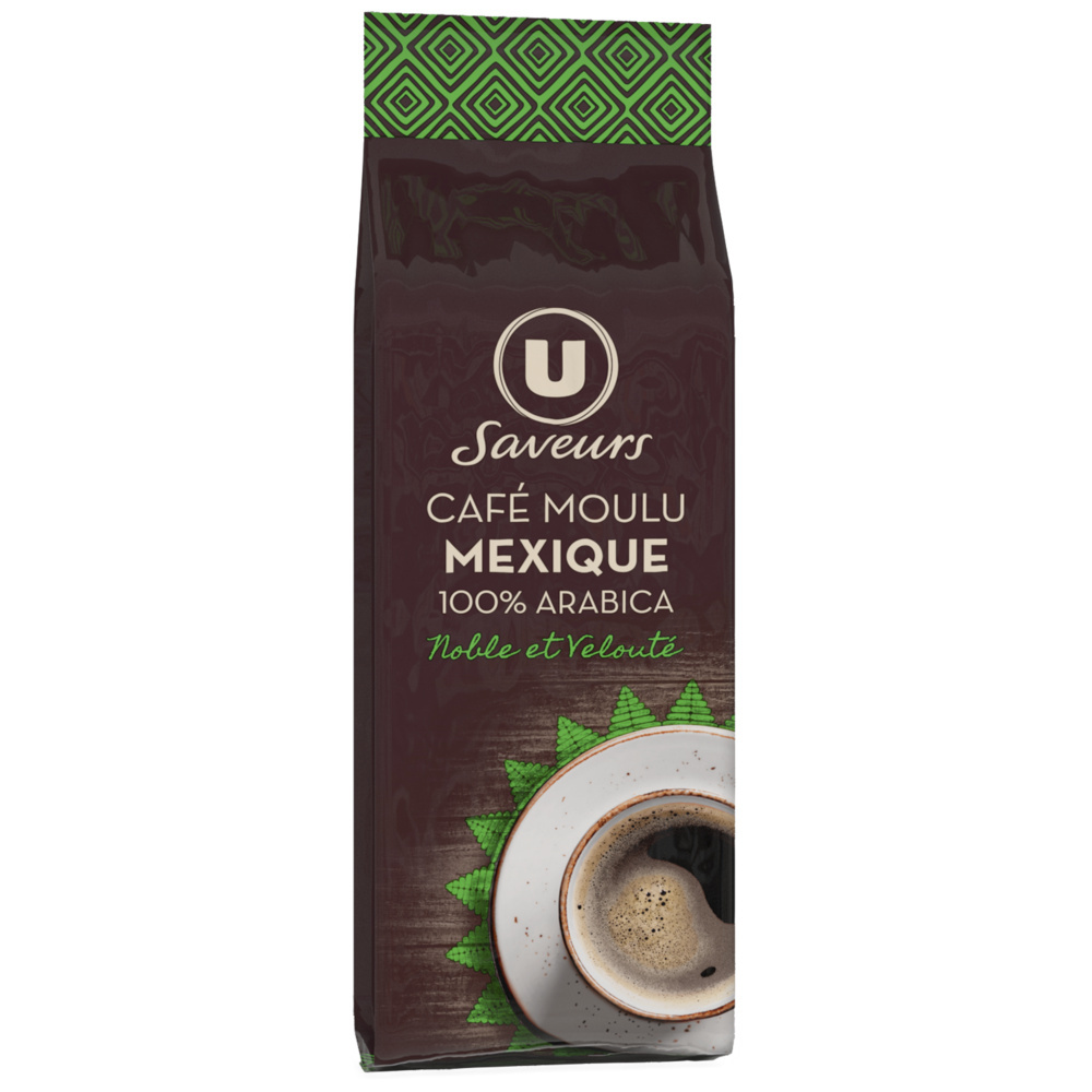 Ground Arabica coffee from Mexico U