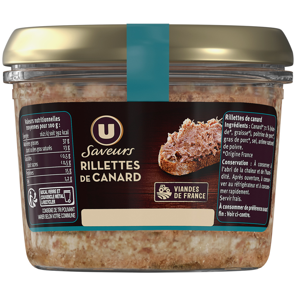 Duck rillettes U