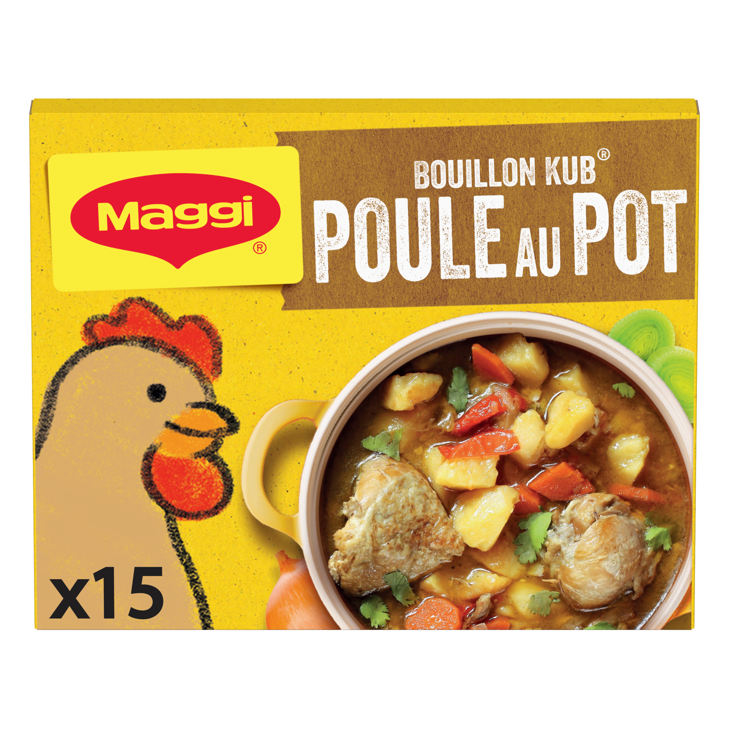 Maggi Chicken Bouillon Cubes
