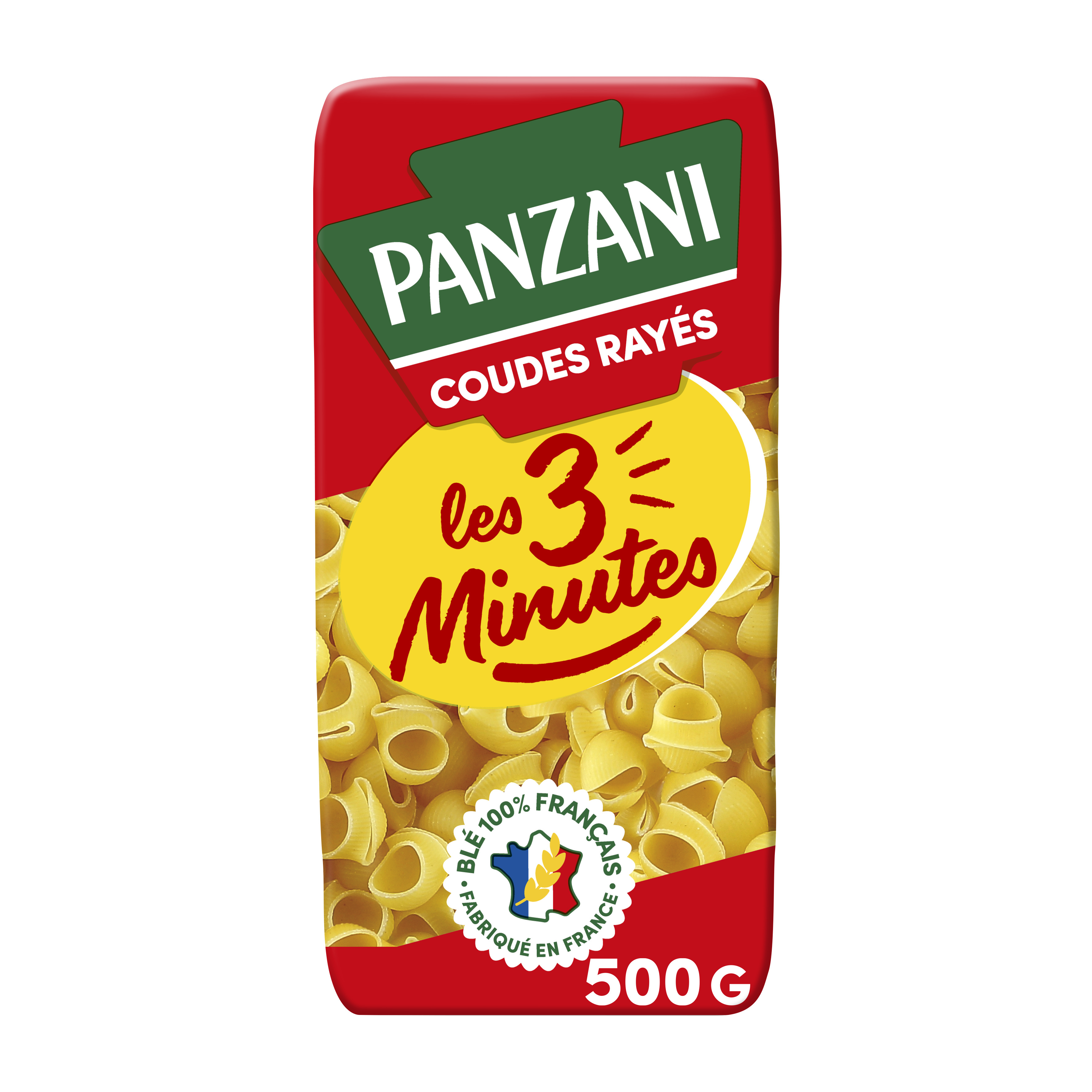 Panzani striped elbows 3 minutes