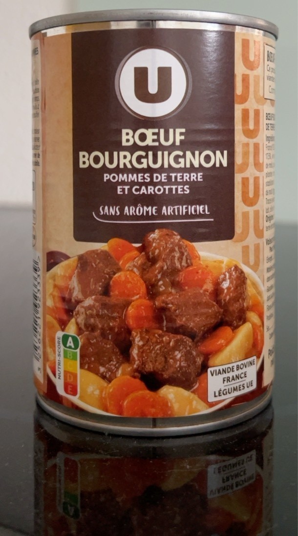 Canned beef bourguignon U
