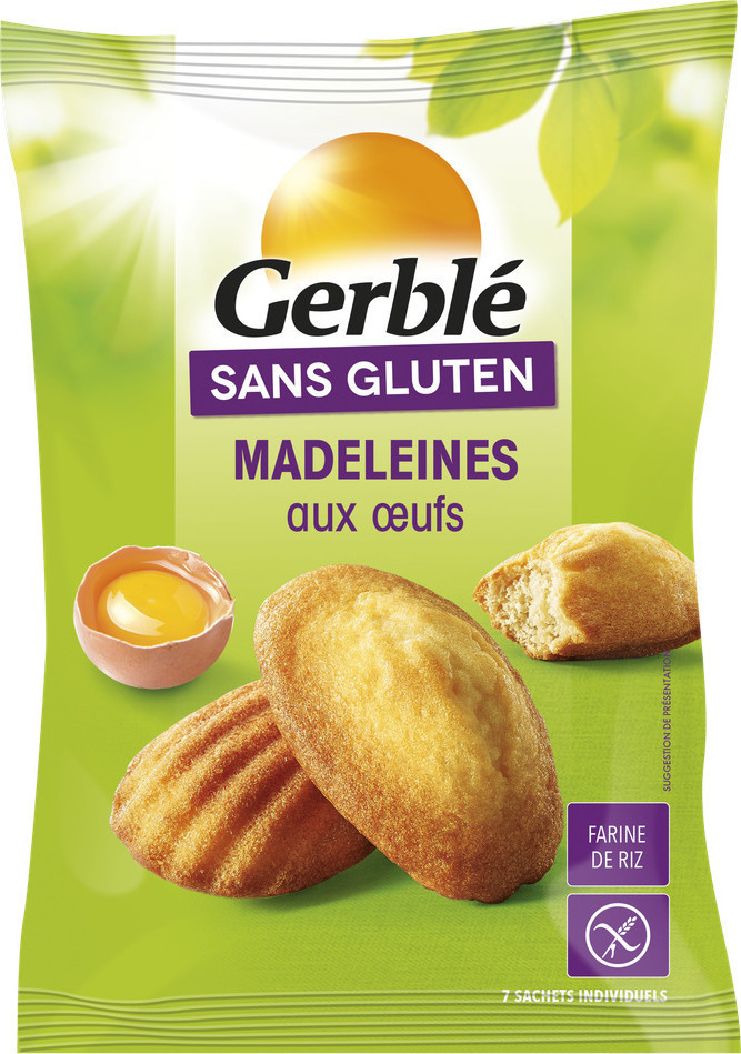 Gluten-free gerble madeleines
