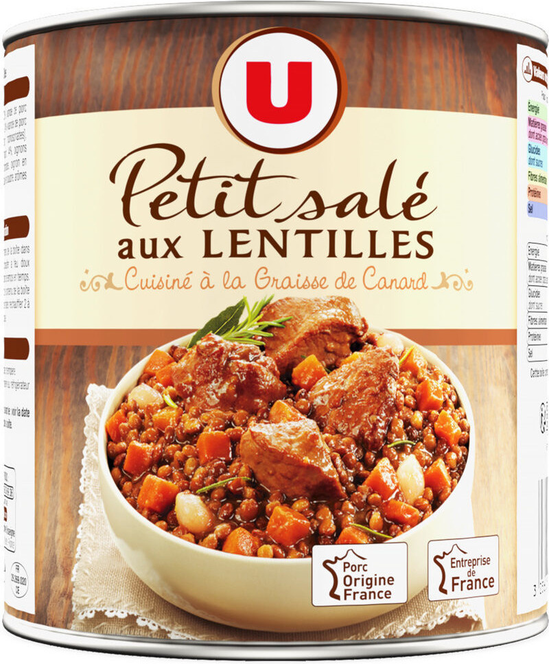 Salted lentils U