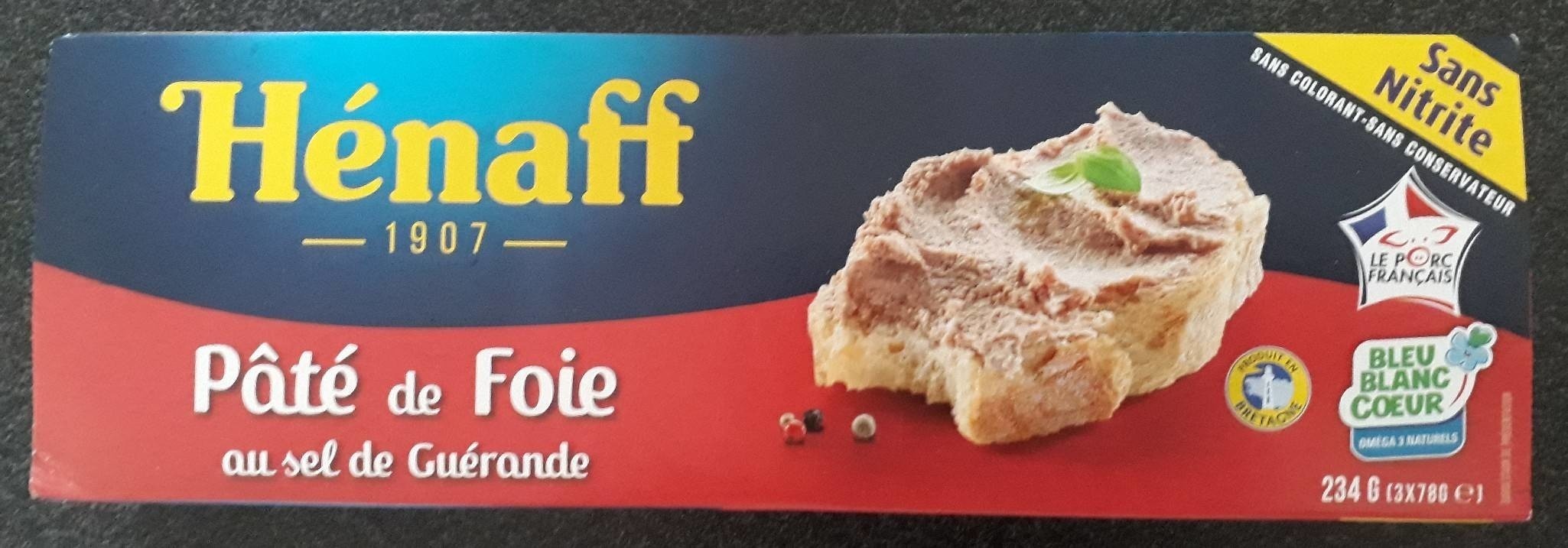 Hénaff liver pâté with guerande salt