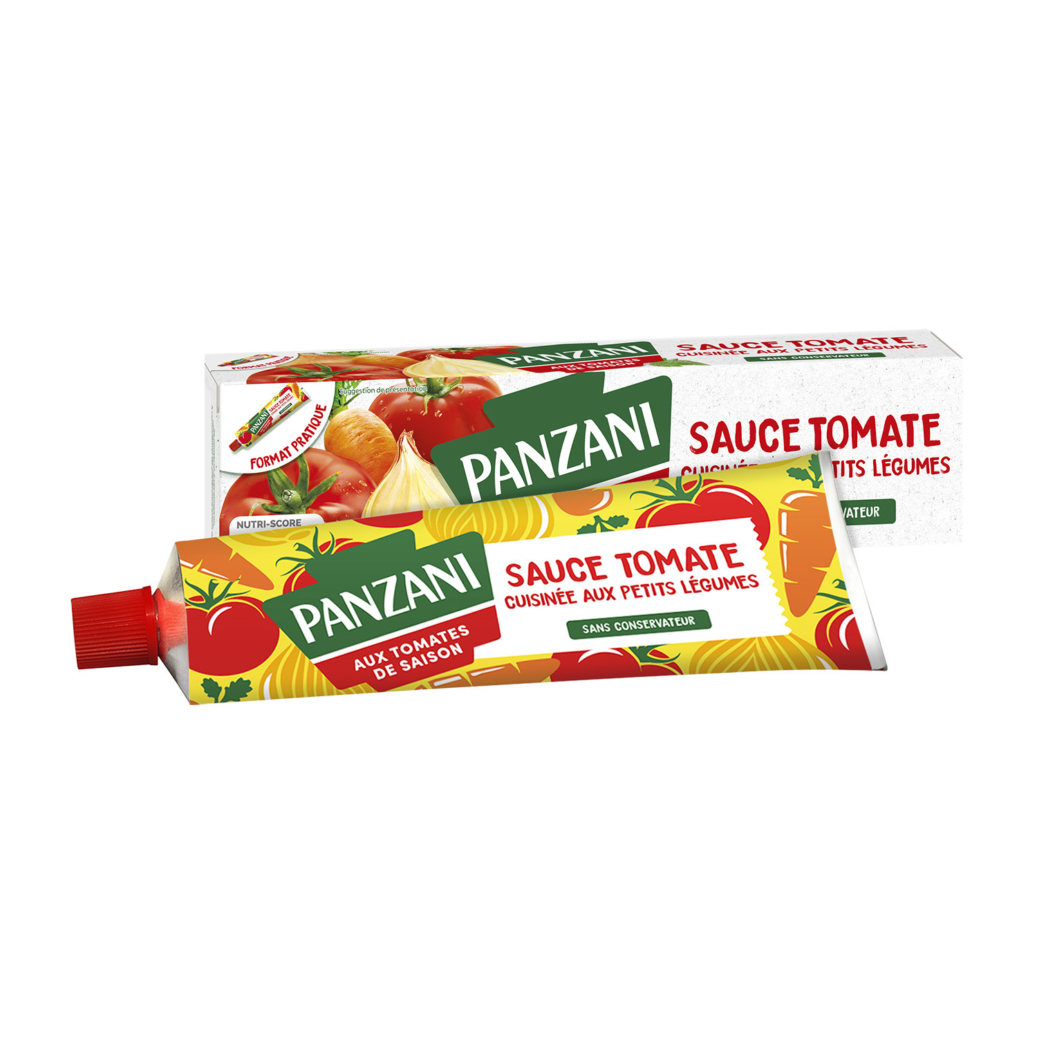 Sauce Tomate cuisinée aux petits légumes Panzani 