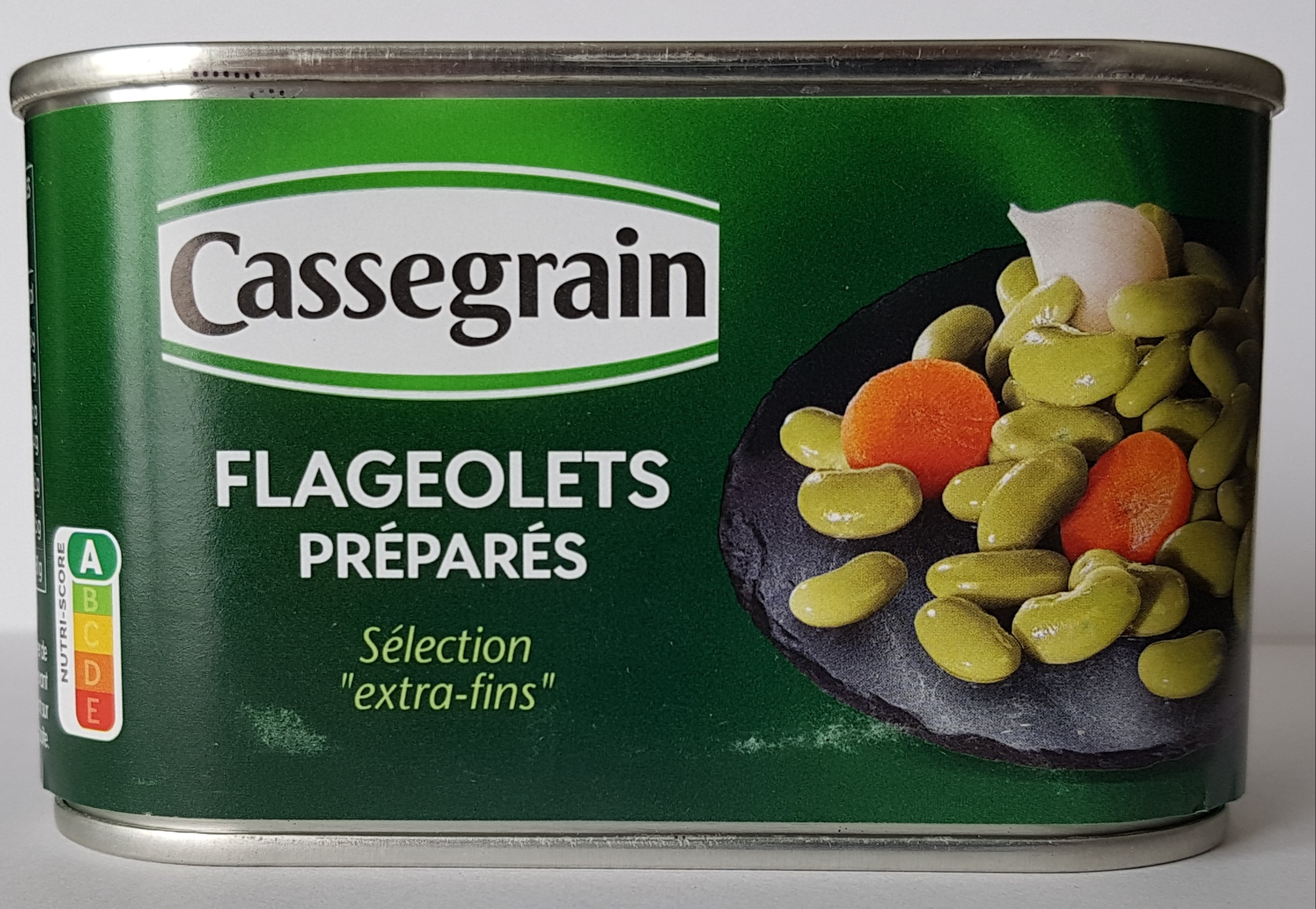 Cassegrain cooked flageolets