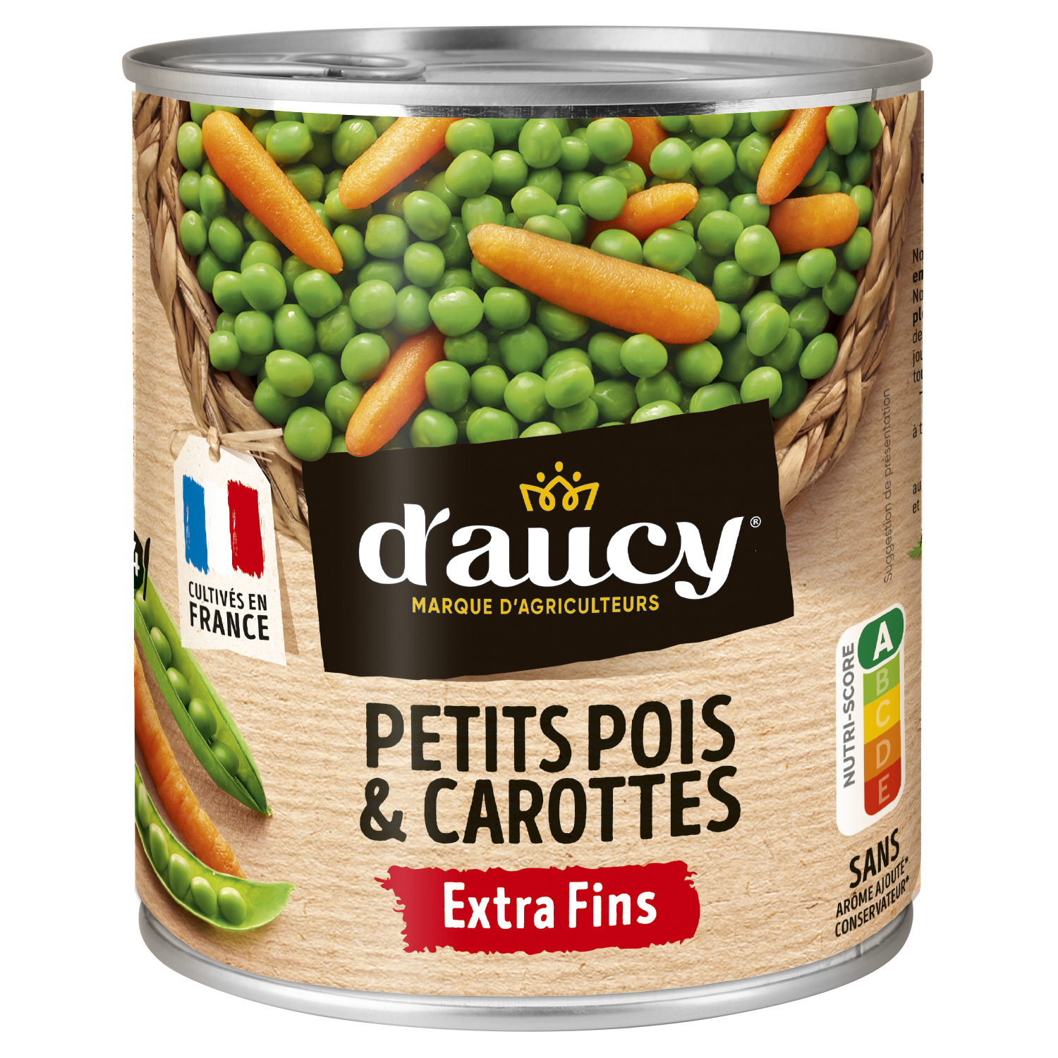 Daucy extra fine peas and carrots