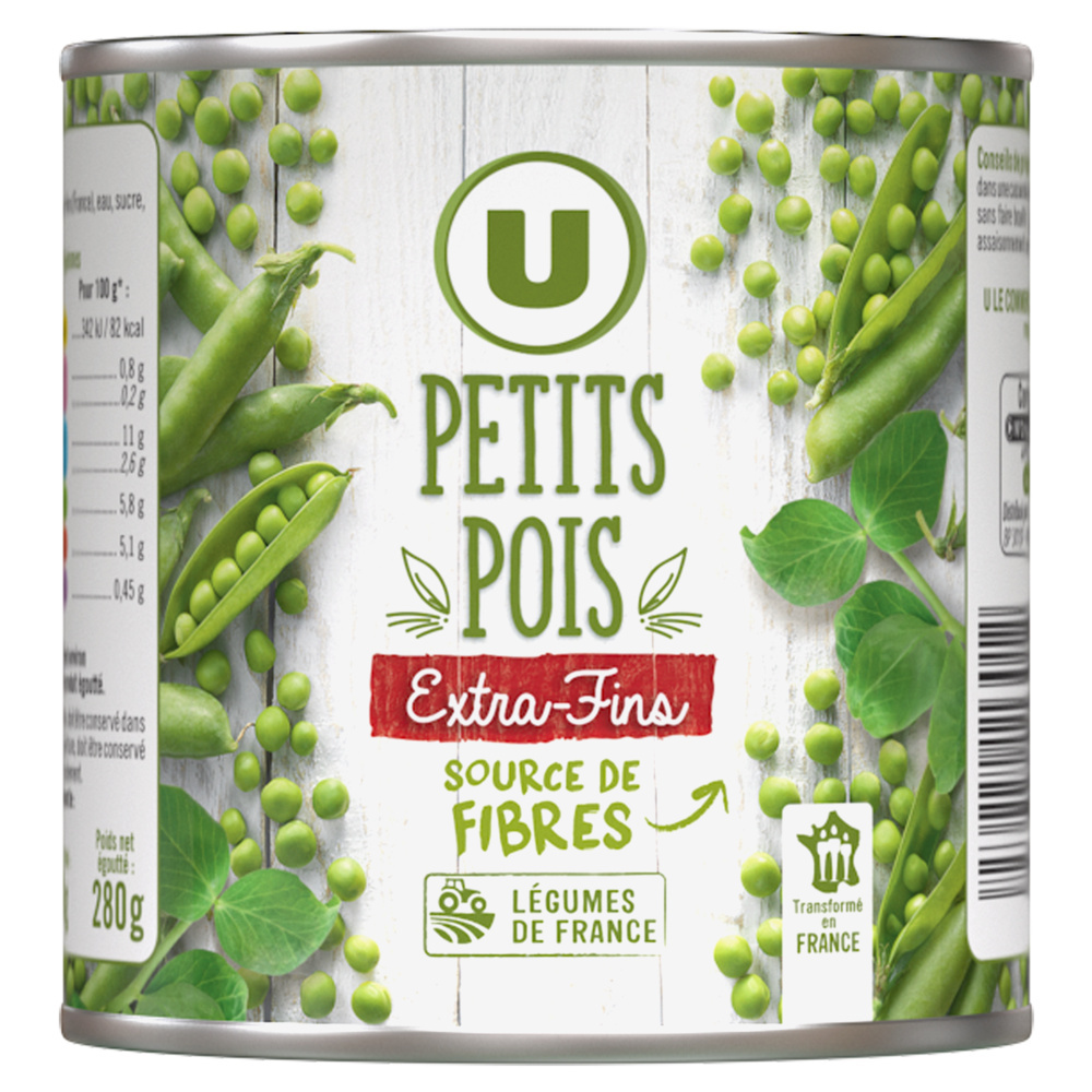 Extra-fine peas U