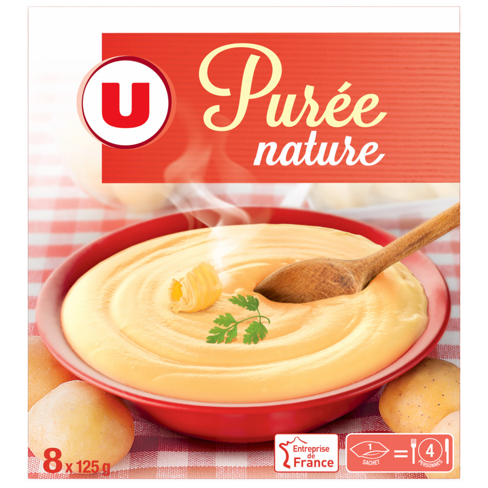 Plain mashed potatoes 1kg