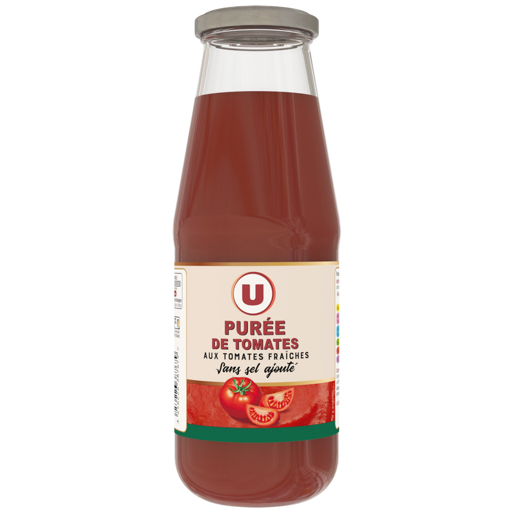 No-salt-added fresh tomato purée U