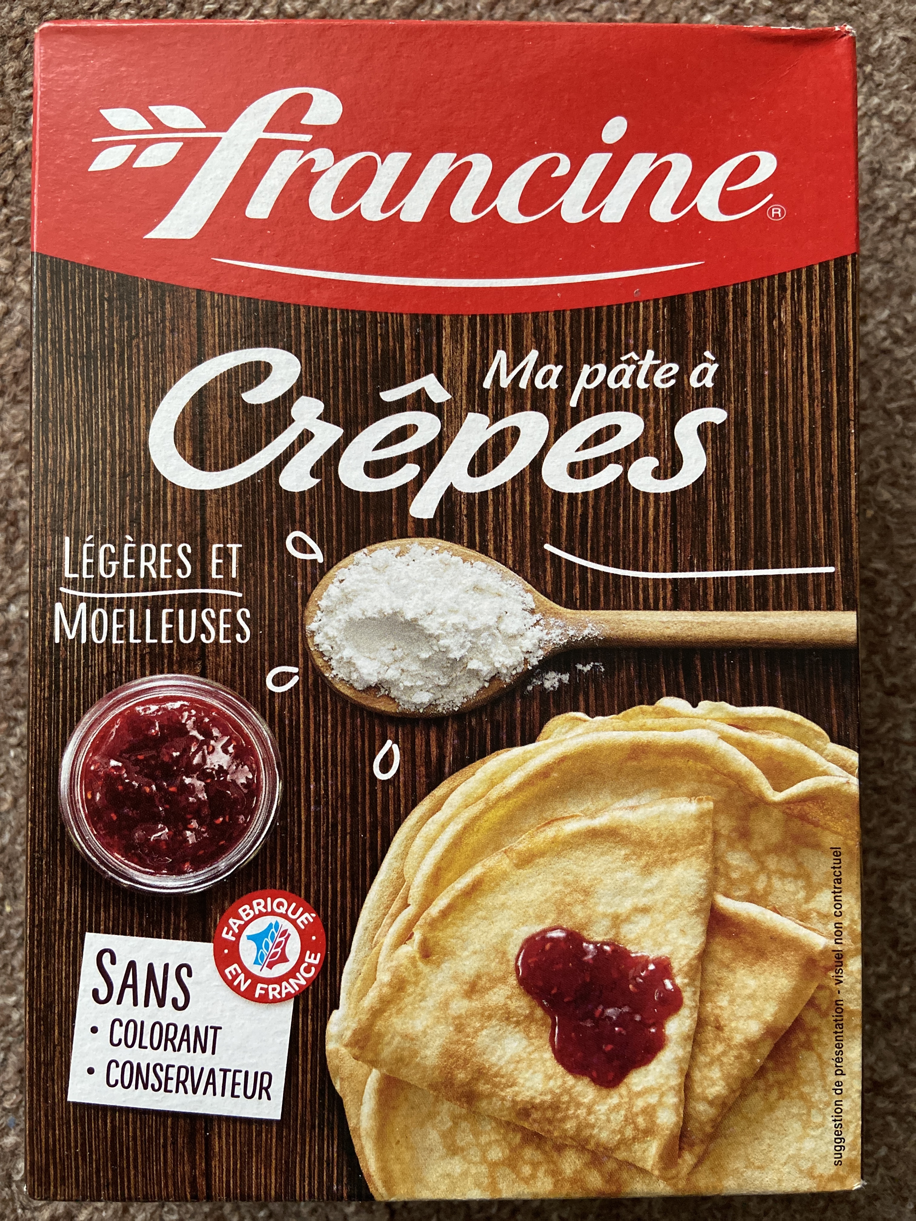 Francine my pancake batter