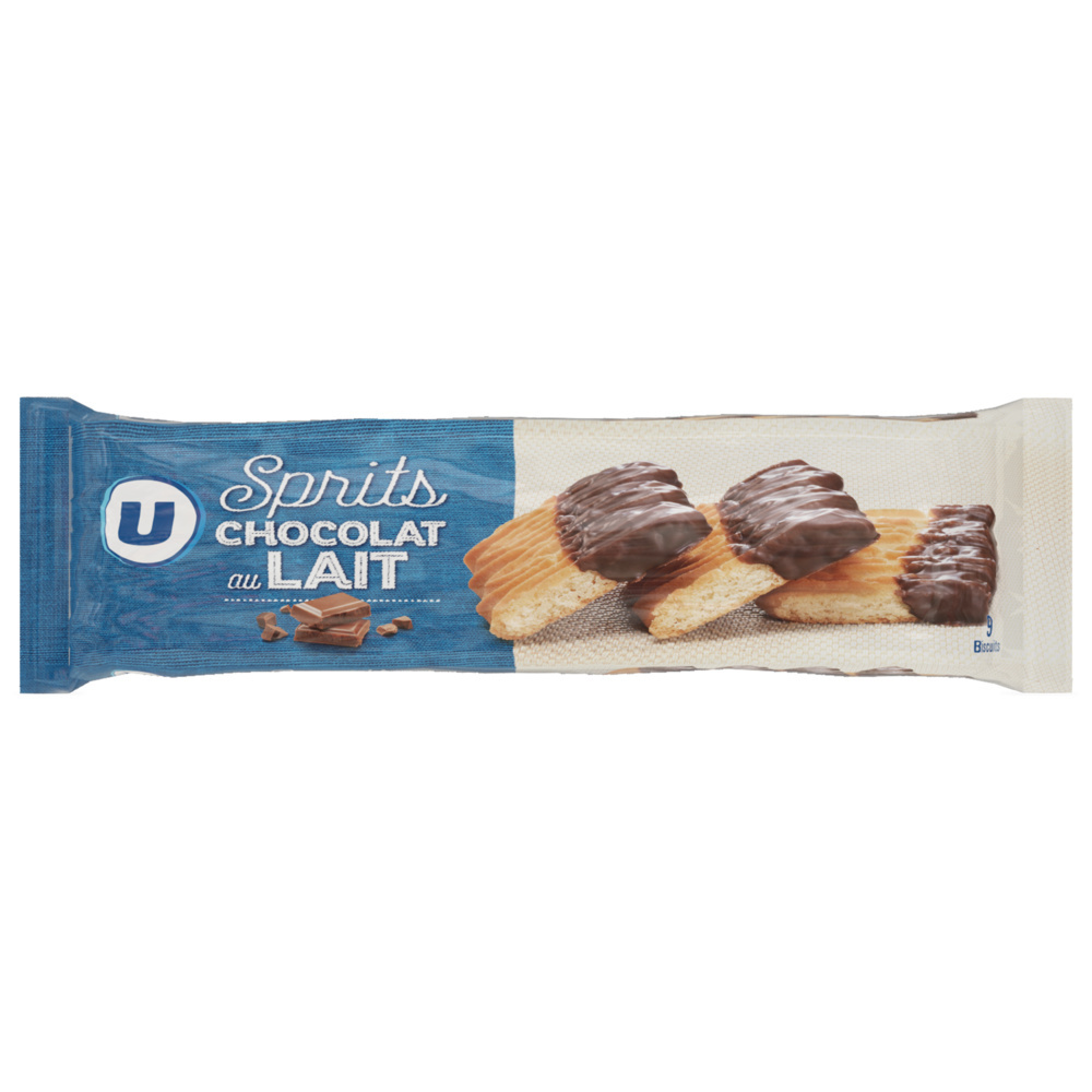 Milk chocolate sprits U