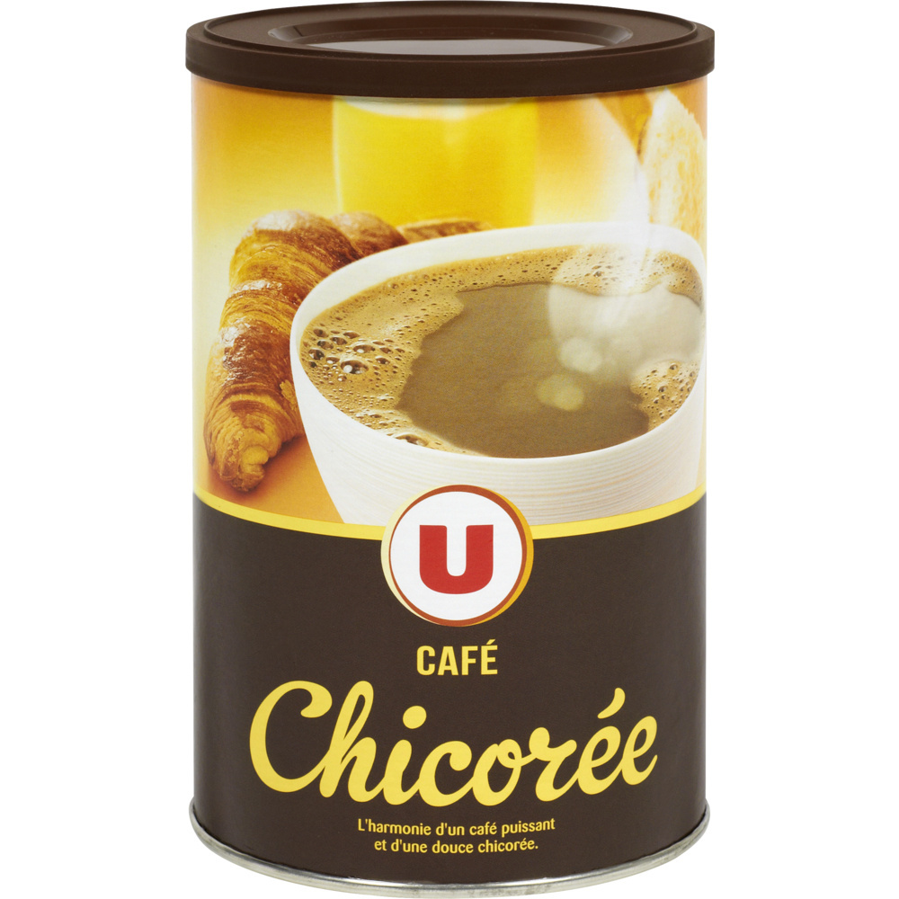 Soluble coffee-chicory U