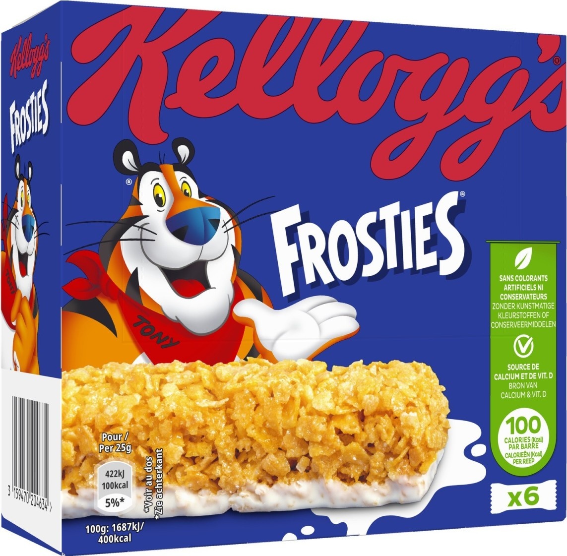 Kellogg's Frosties Bars 6x25g