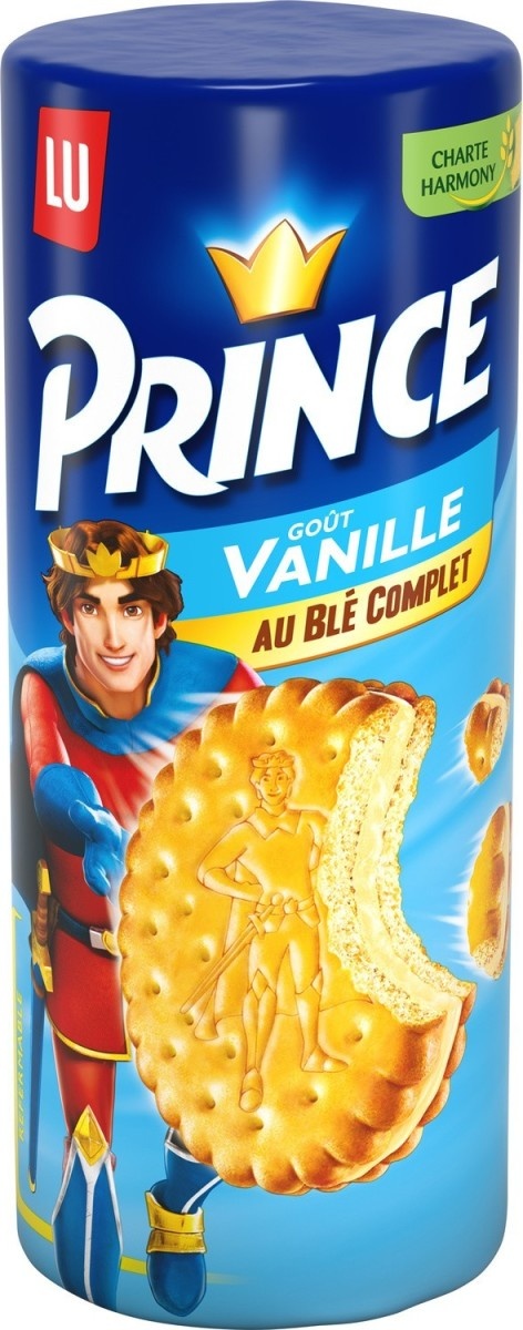 Prince Vanilla filled cookies