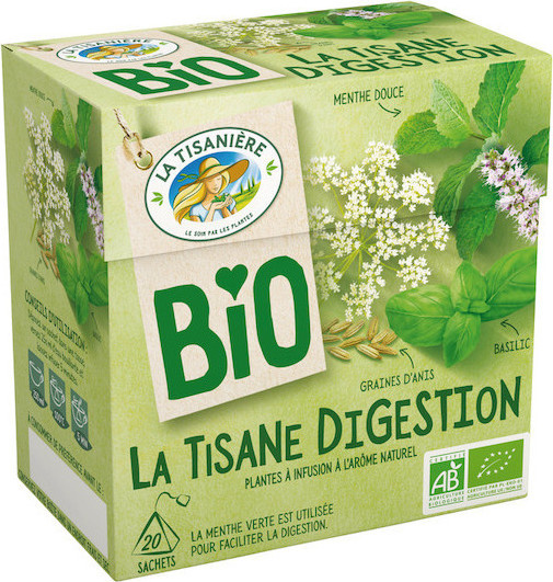 La Tisanière Organic Digestion Herbal Tea
