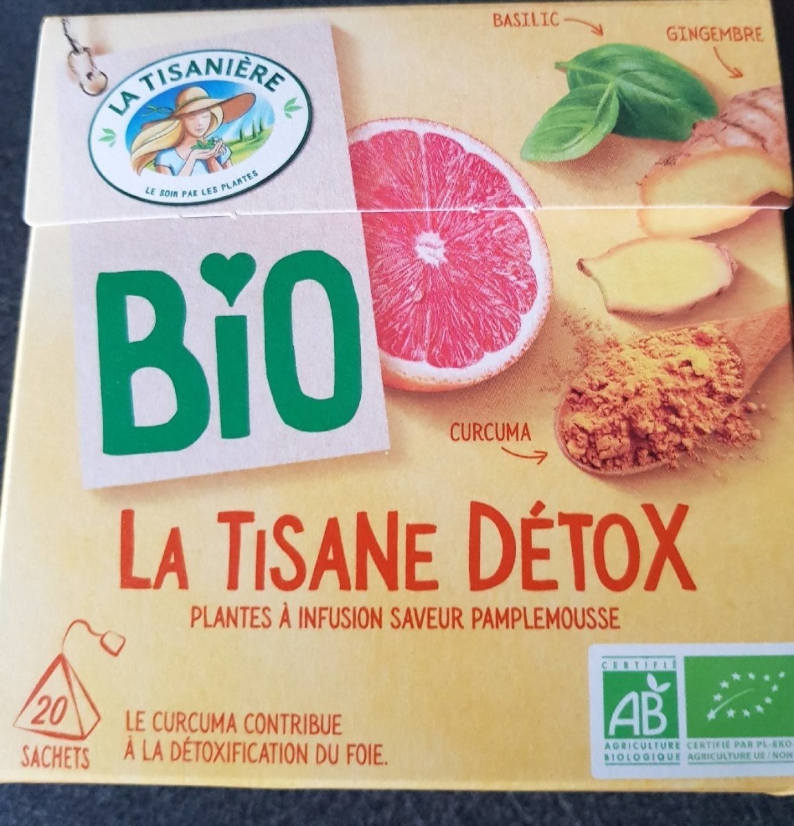 La Tisanière Organic Detox Herbal Tea