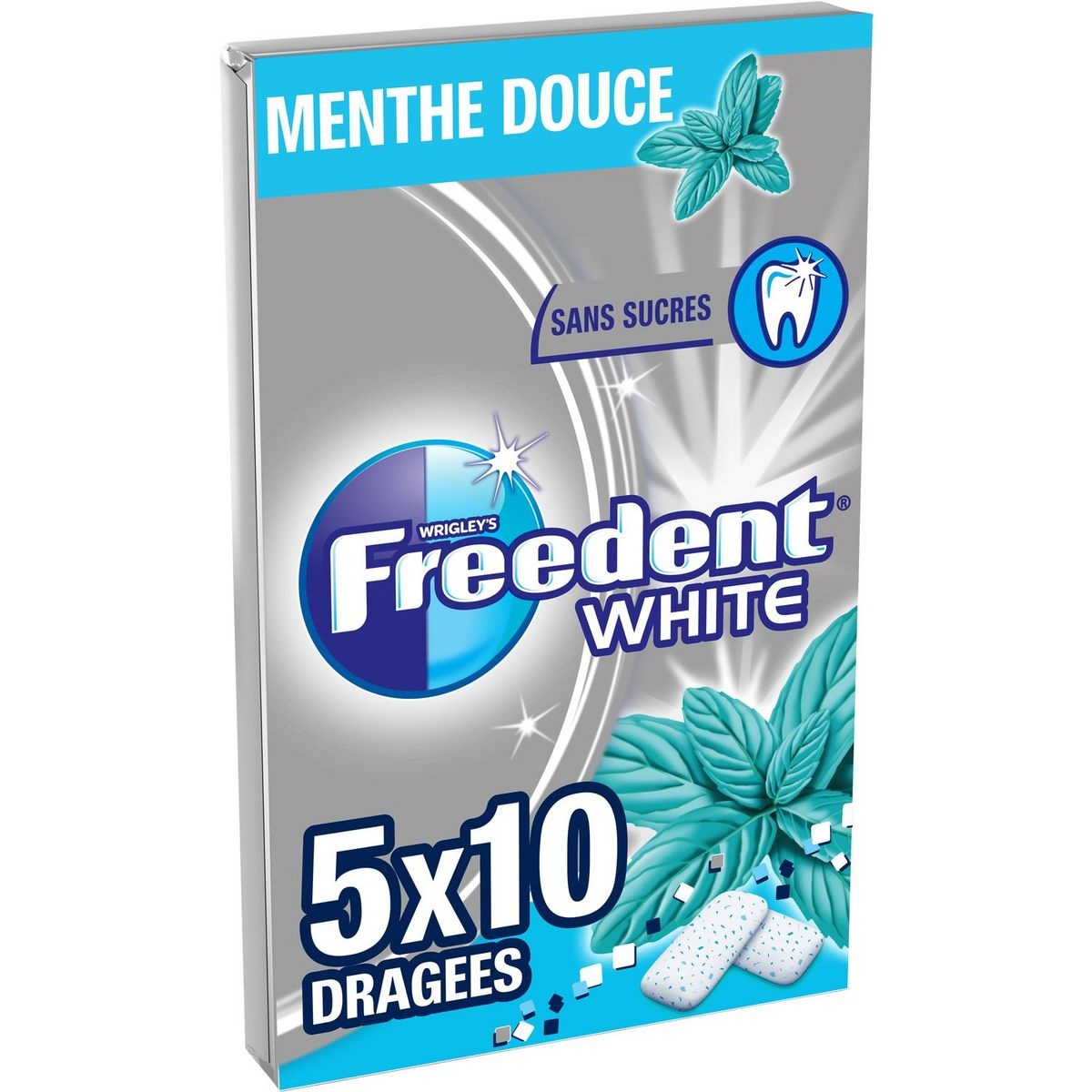 Freedent sweet mint chewing gum