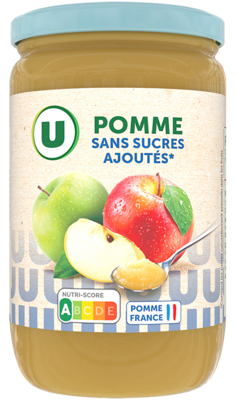 Apple compote with no added sugar U
