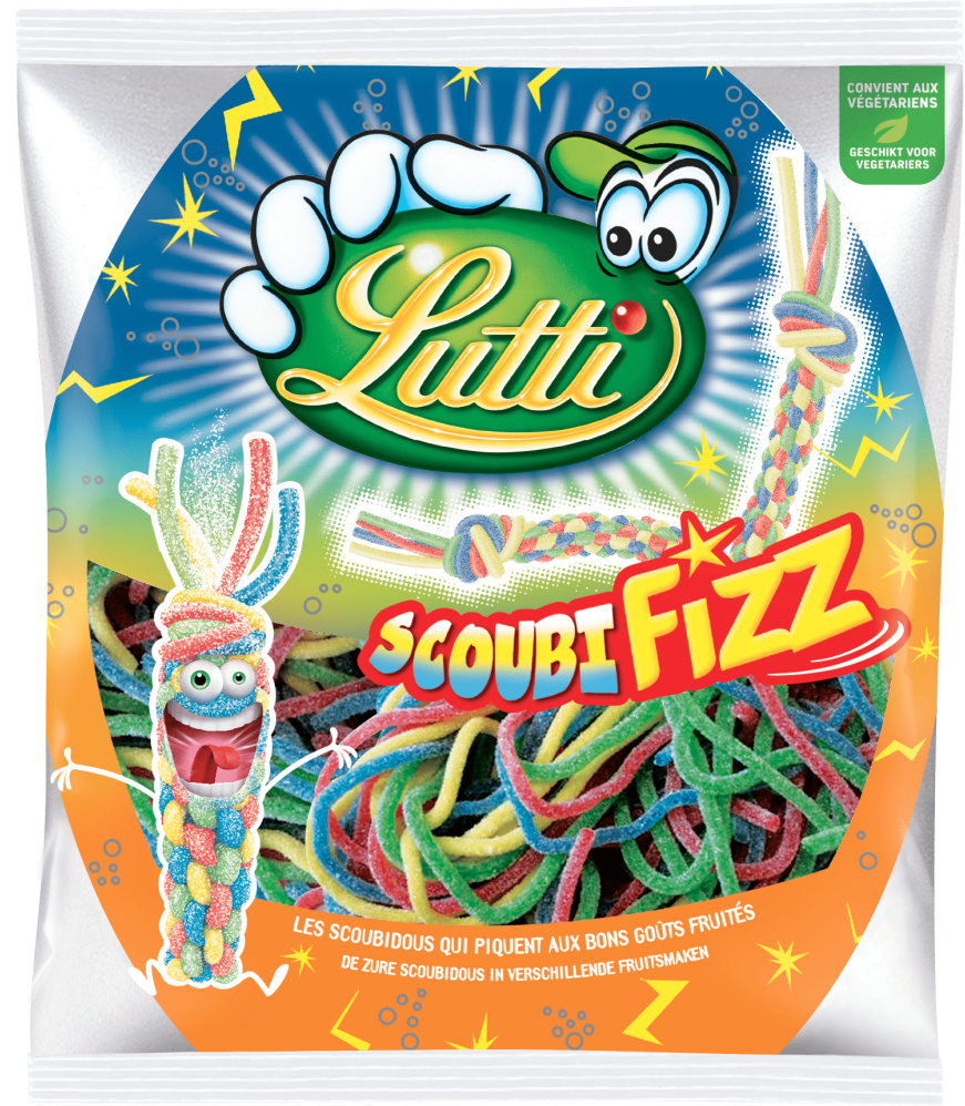  Lutti scoubifizz candies