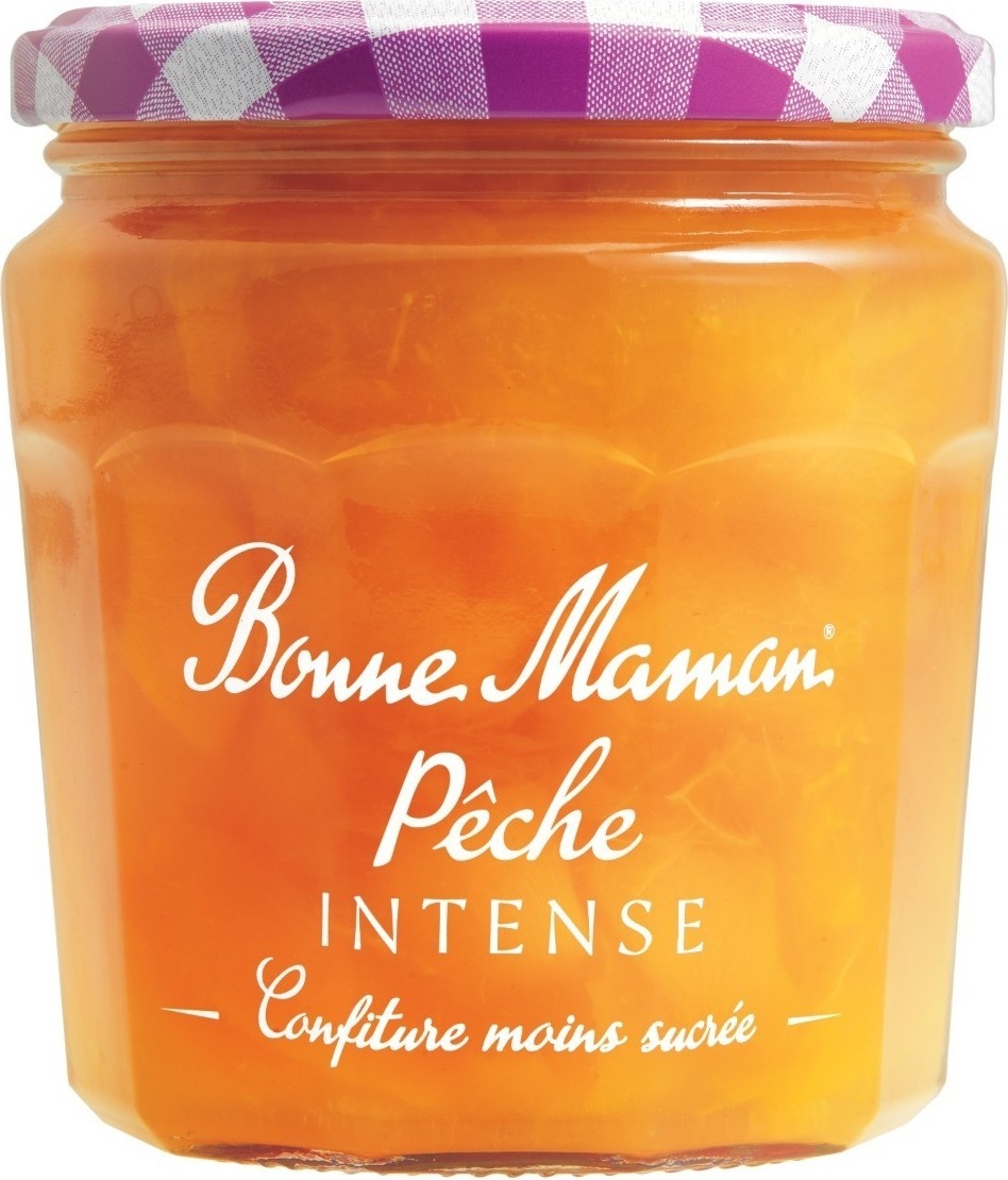 Bonne maman intense peach jam