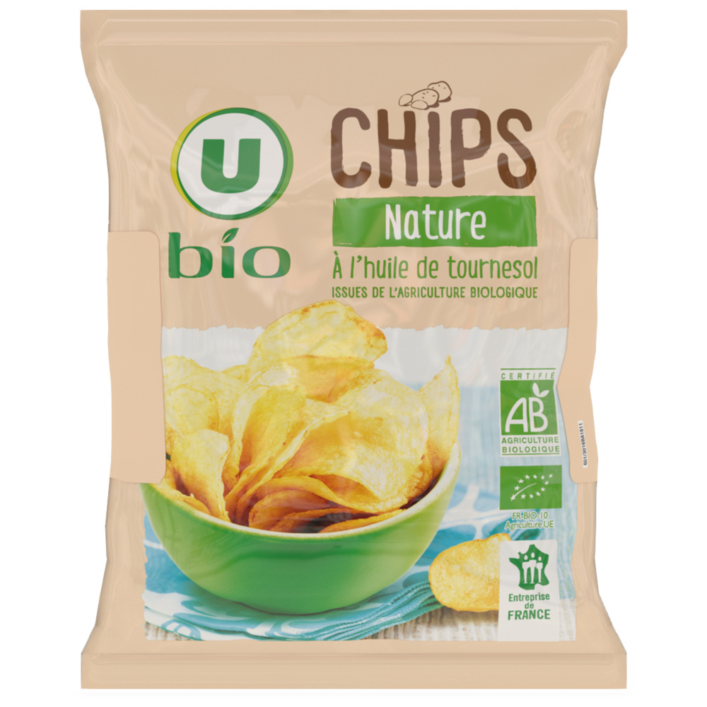 Organic U plain potato chips