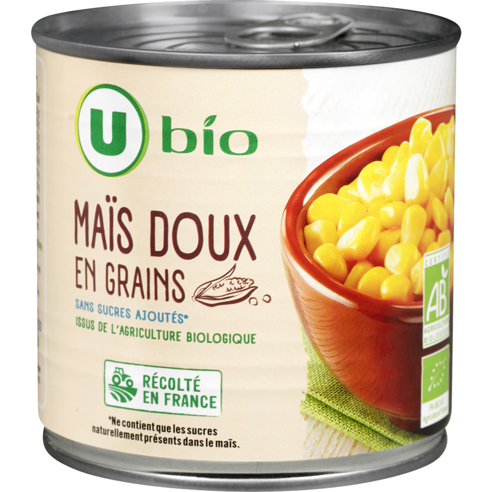Organic sweet corn U
