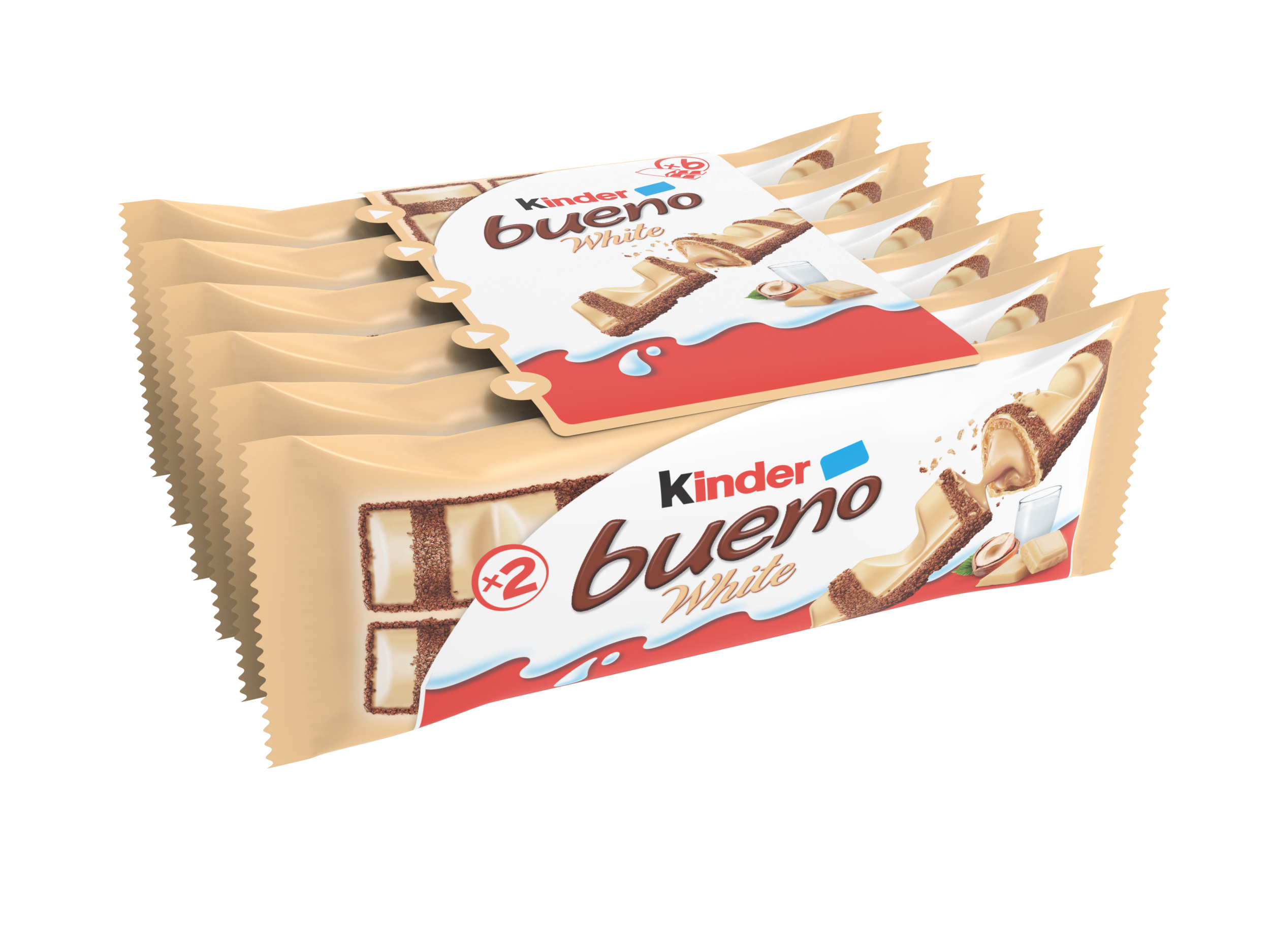 Kinder Bueno white chocolate x6