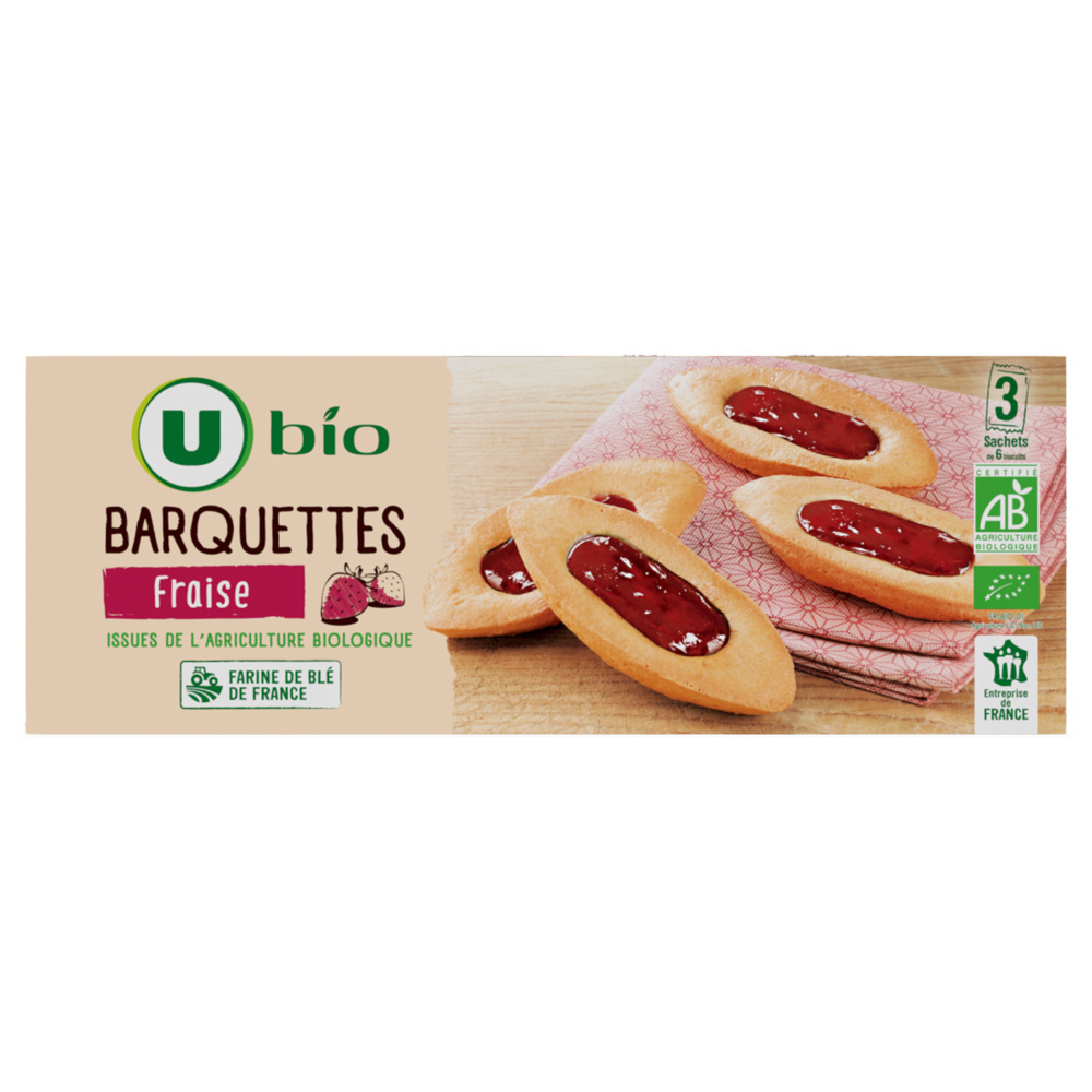 Organic U strawberry bar