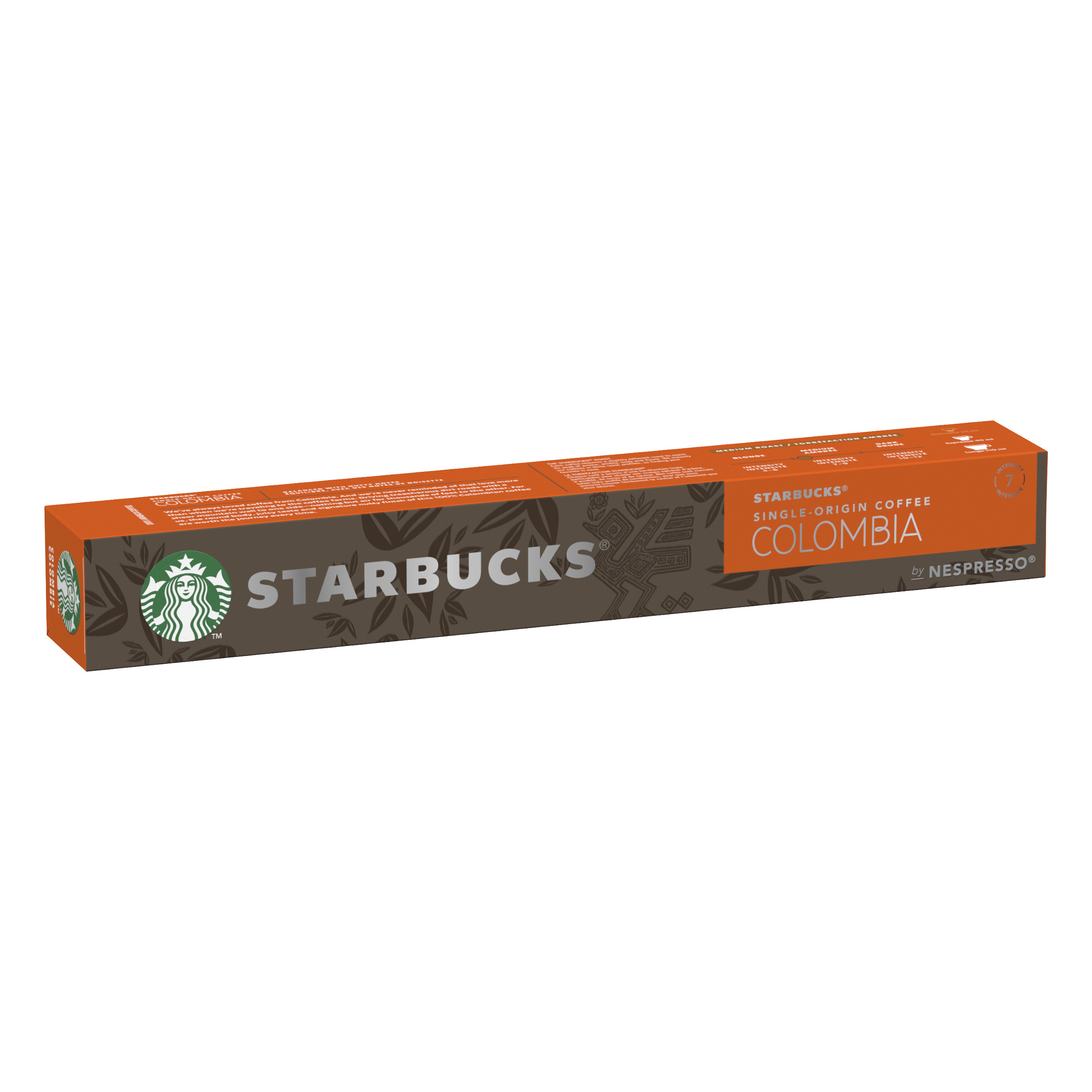  Starbucks Colombia by Nespresso coffee capsules