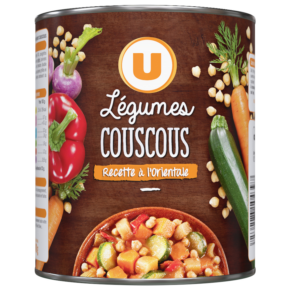 Oriental couscous vegetables U