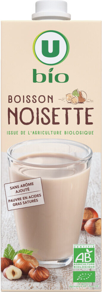 Organic hazelnut milk U