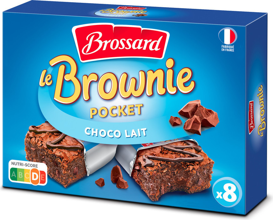 Brossard Milk Chocolate Pocket Brownie