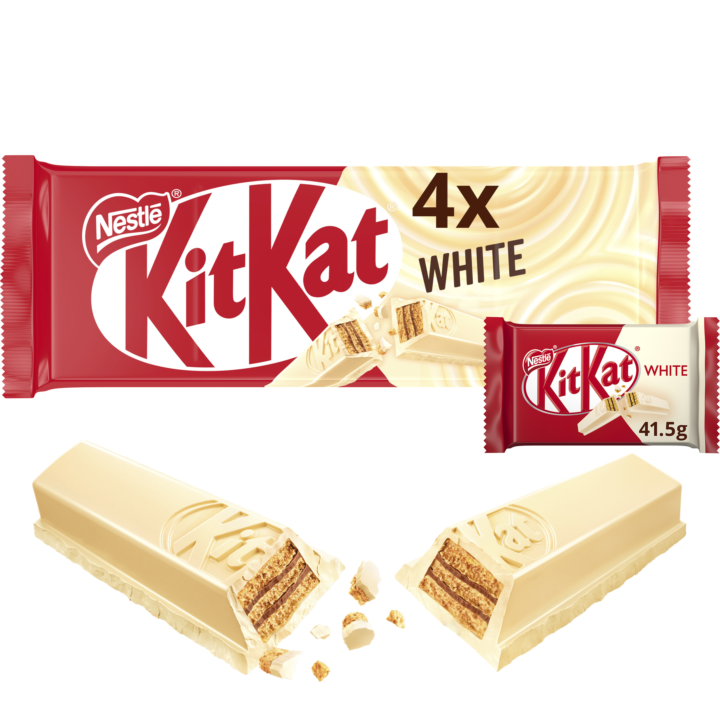 Kitkat white chocolate bar