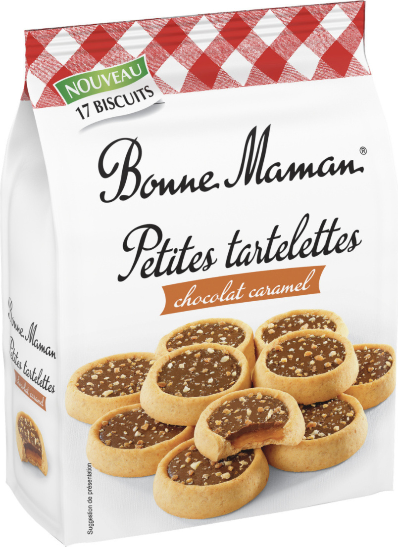 Bonne Maman chocolate caramel tartlets