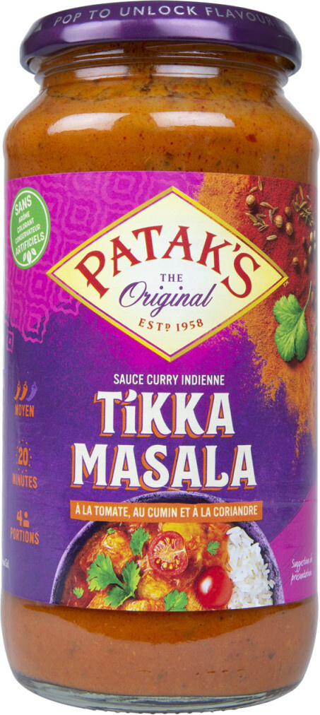 Patak's Tikka Masala Sauce